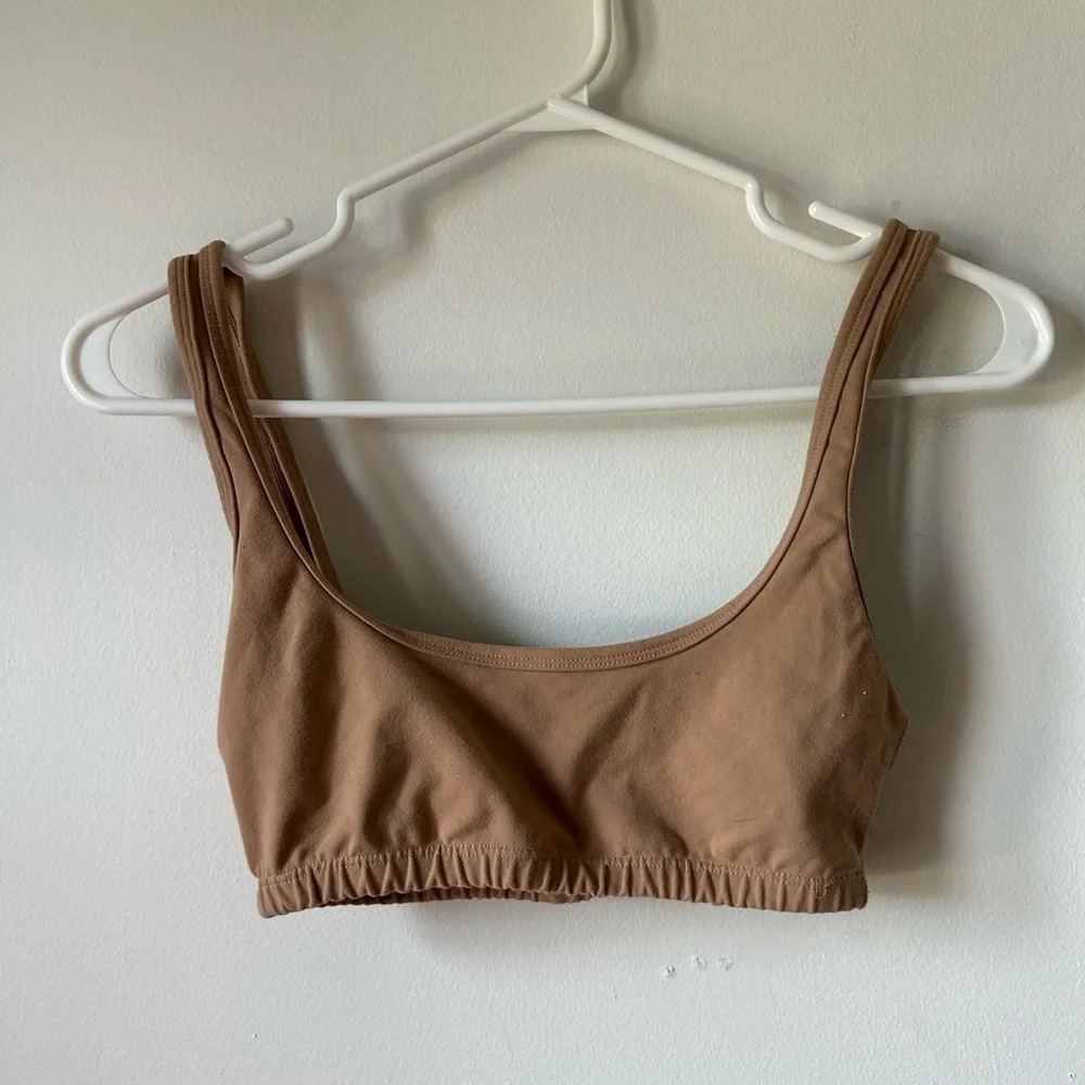 TNA Brown Sports Bra
